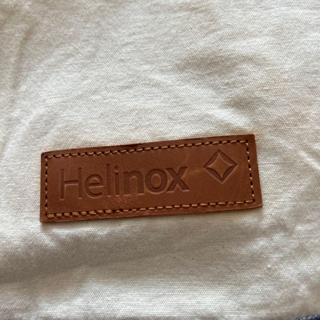 Helinox アウトドアチェア デニム調 収納袋付き