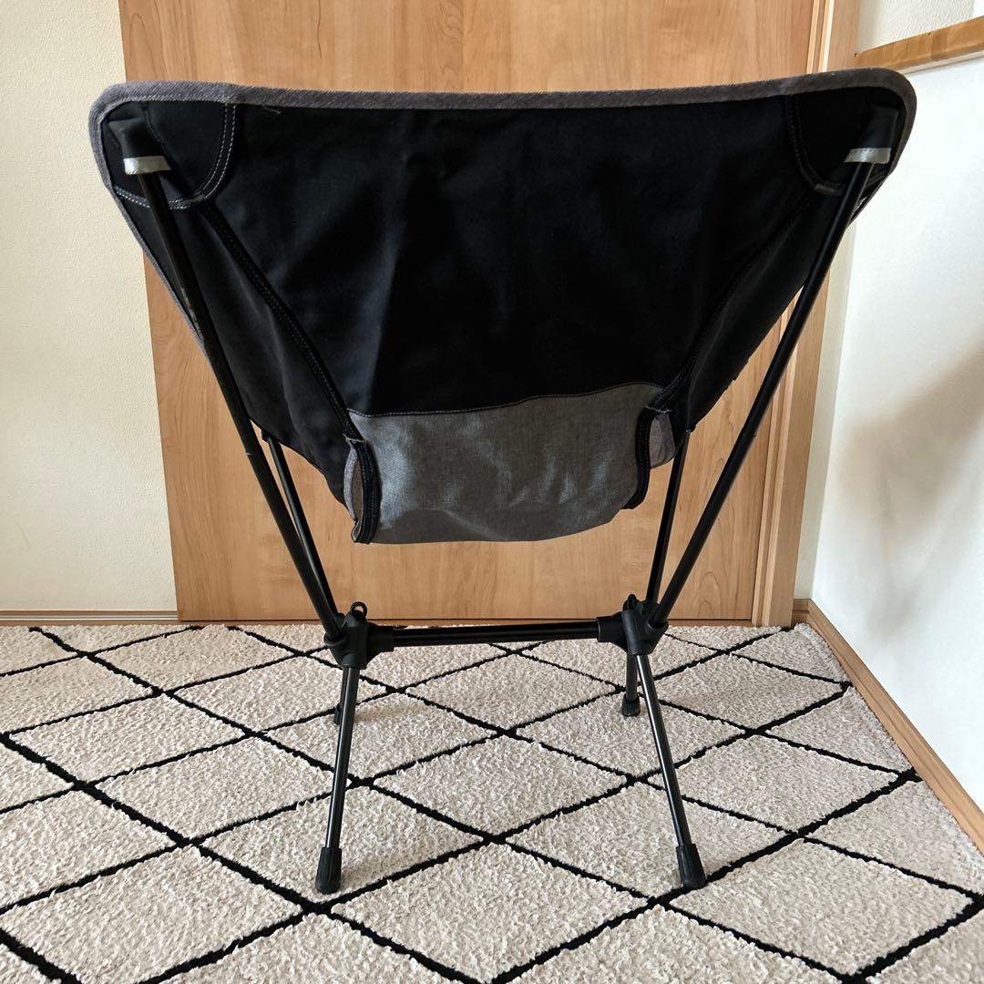 Helinox アウトドアチェア デニム調 収納袋付き