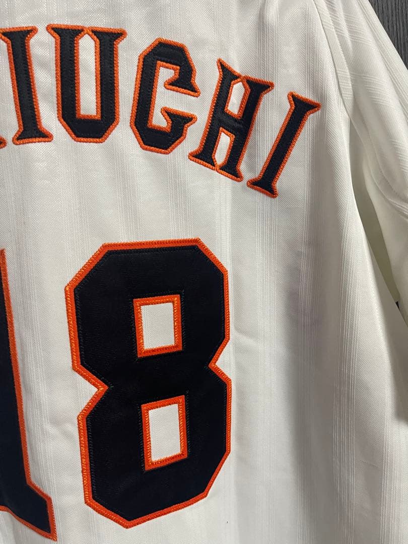 【希少】ADIDAS アディダス　巨人　杉内俊哉　ユニフォーム　刺繍　M 18番