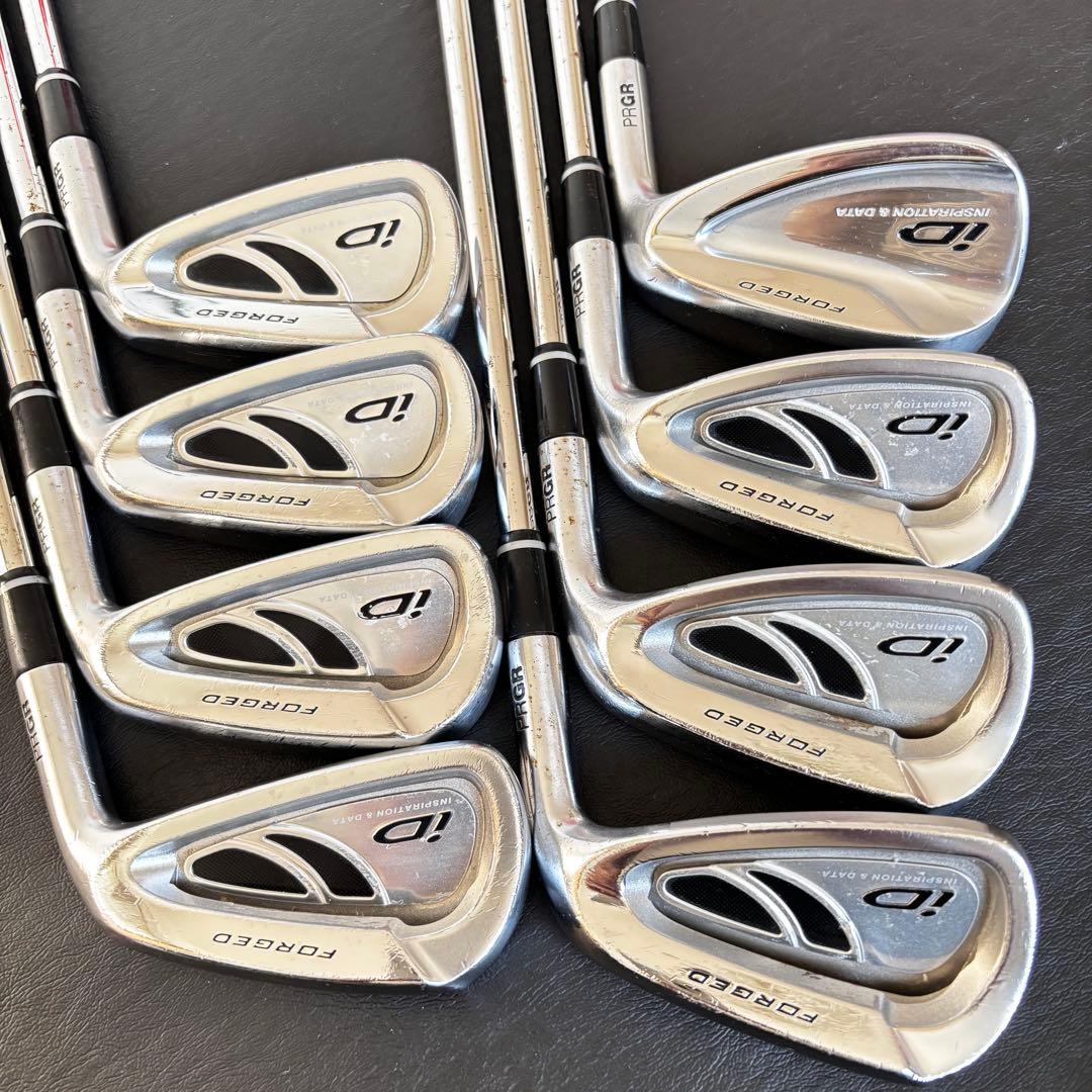 初心者向けゴルフクラブセットPRGRプロギアEGGオレンジレッドキャディバック