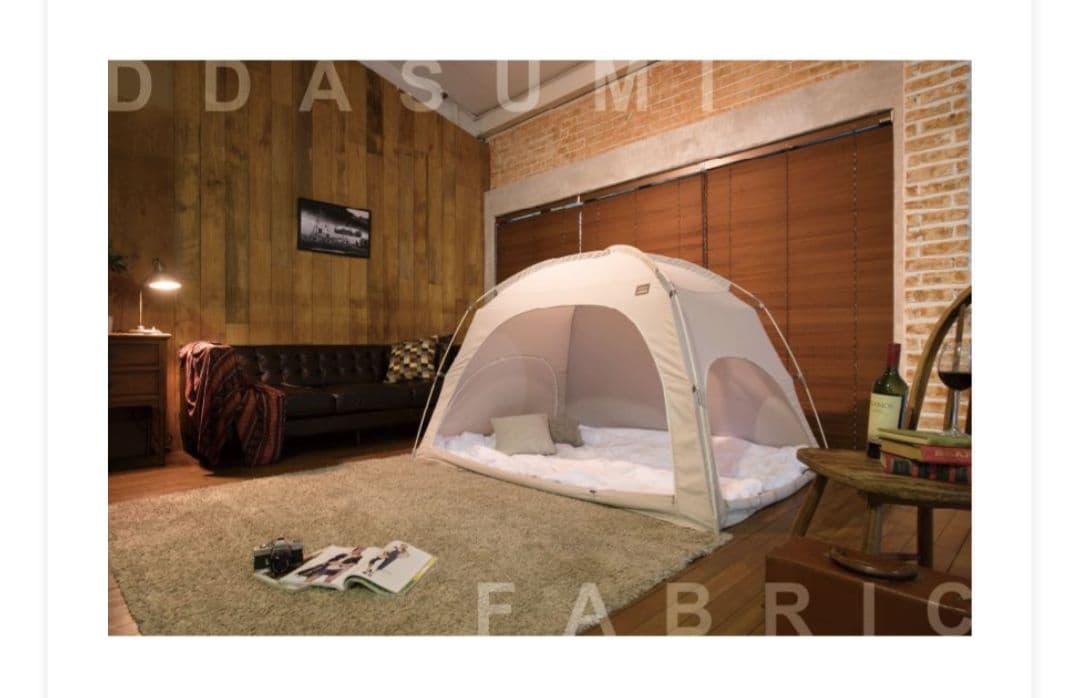 タスミ 暖房テント S アイボリー