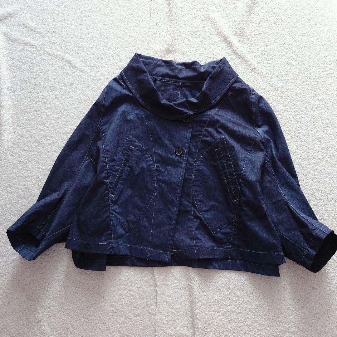 美品 CUBECUBE 25SS バックラッシュボーダー ジャケット 38