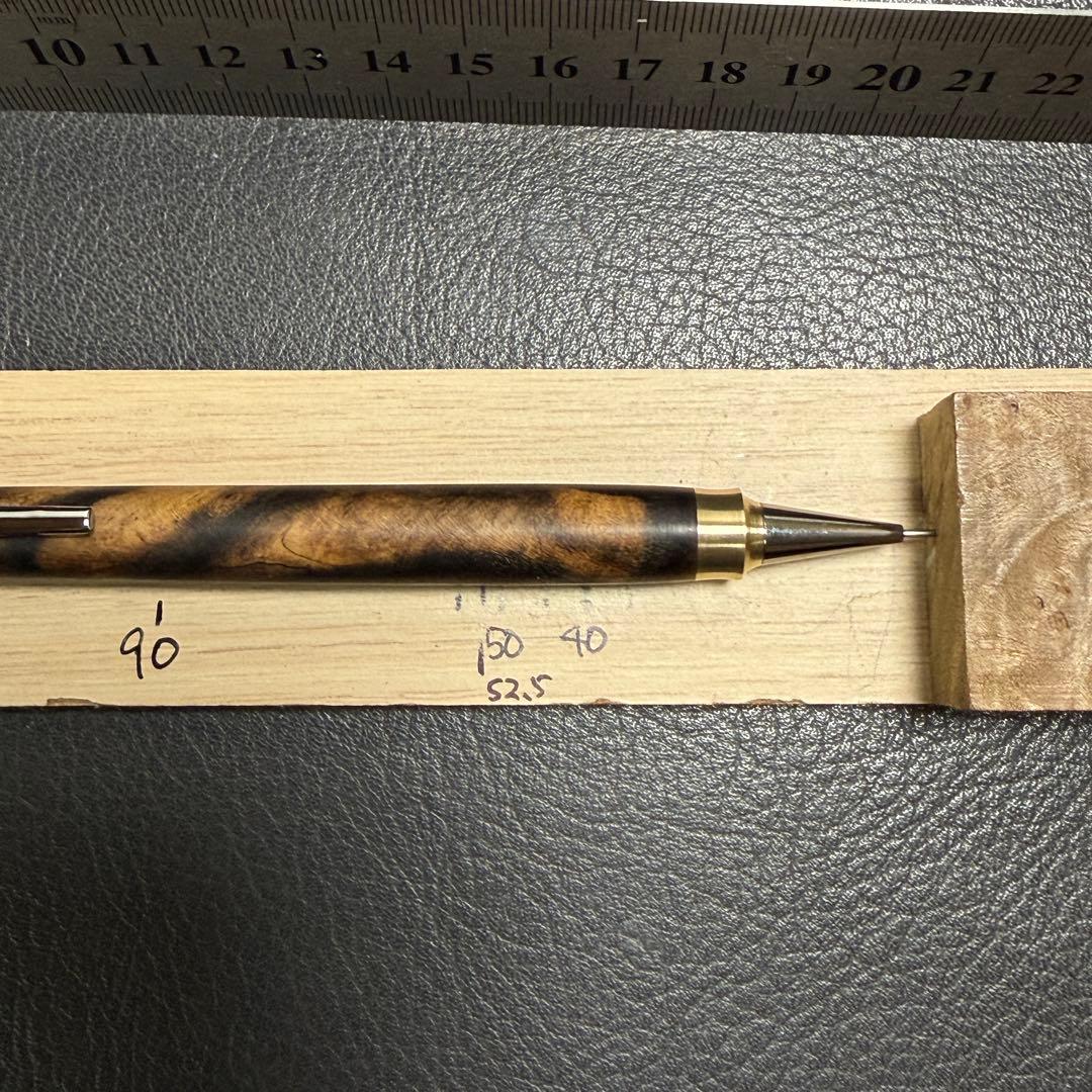 johnrev9　201黒柿透明スタビ　強低重心ダブルRに変更　真鍮