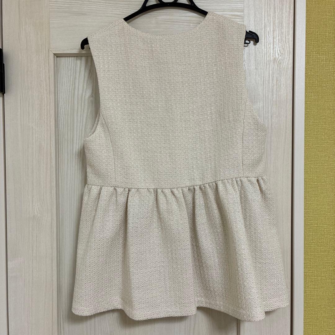 セール❗️<セレモニー対応可>スラブ ツイード ジレ