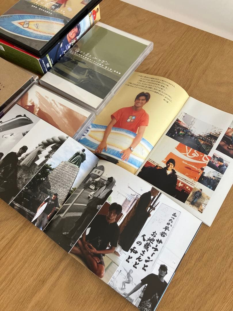 サーフィン　坂口憲二　この夏は忘れない　海から見たニッポン　6巻 DVD9枚