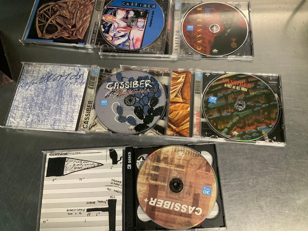 カシーバー Cassiber★1982−1992 6CD＋DVD 良好
