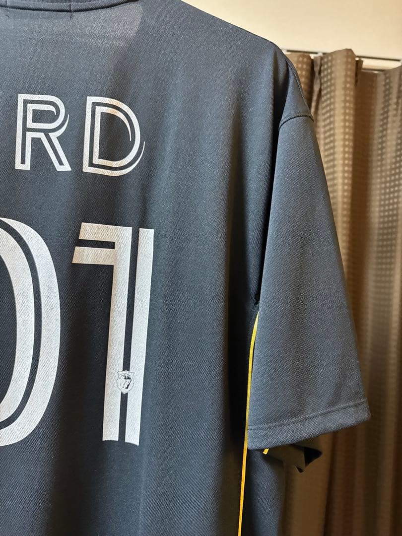 AMNJX HRD 平本蓮 サッカーシャツ ブラック L