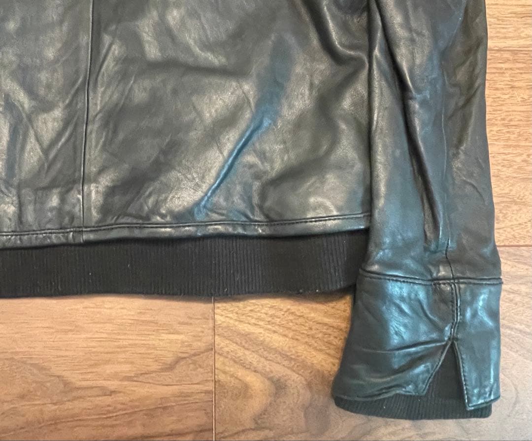 【ラムレザー・羊】Lui's（ルイス）　レザージャケット　サイズ44