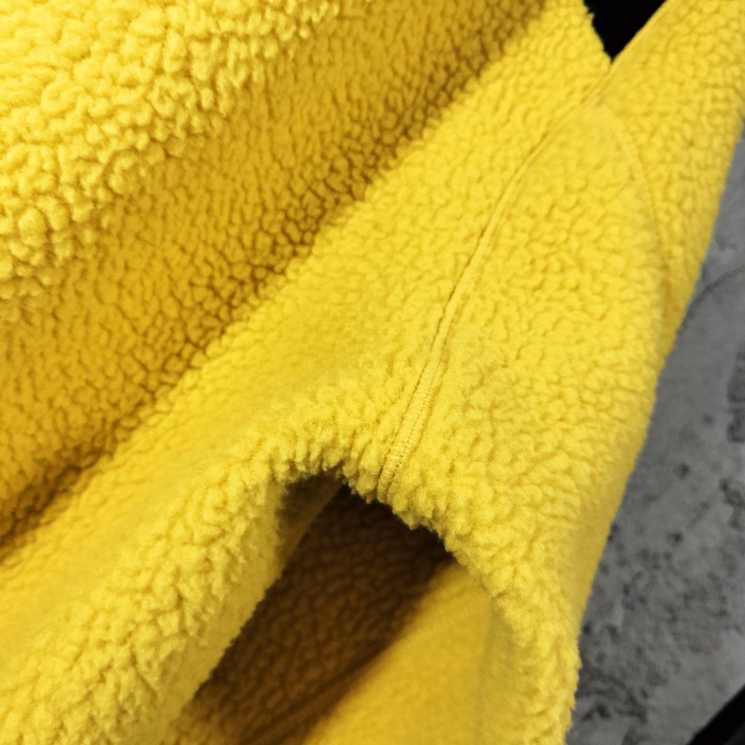 DAIWA レトロフリースジャケット DJ-3123 フェードイエロー XL