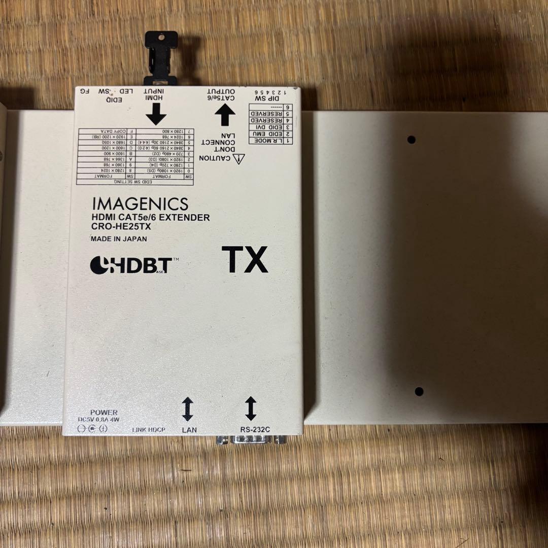 その他 IMAGENICS CRO-HE25 HDMI HDBaseT TX RX