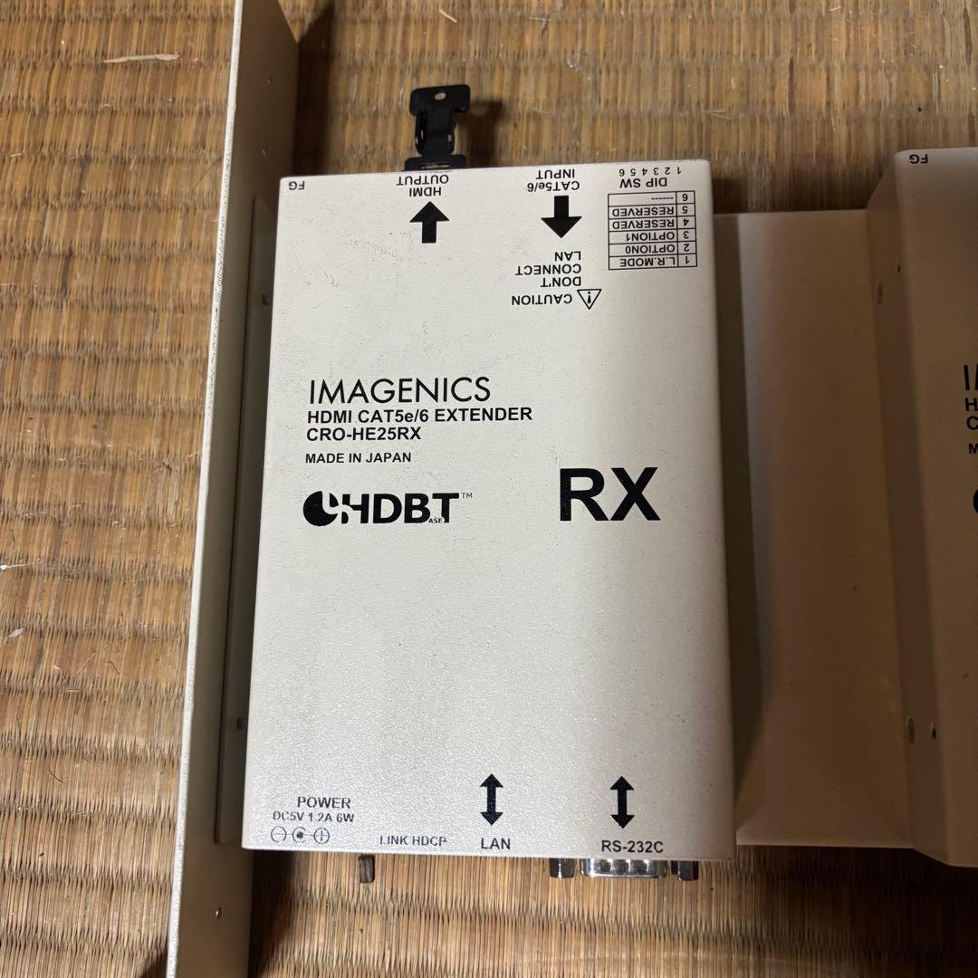その他 IMAGENICS CRO-HE25 HDMI HDBaseT TX RX