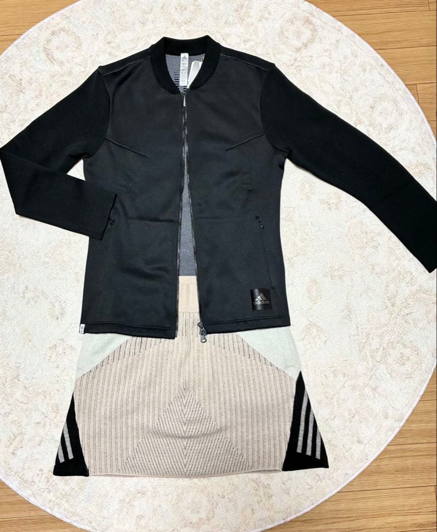 新品★定価3.8万★アディダスゴルフ AEROKNIT ニットセットアップ M