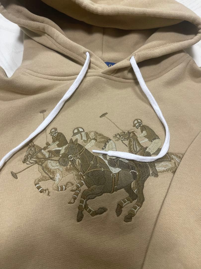 Polo Ralph Lauren ベージュ フード付きパーカー XS