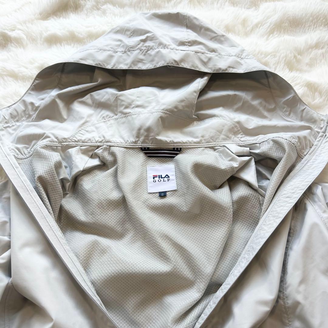 FILA GOLF レインコート 撥水 ポケッタブル ロングコート ゴルフ S