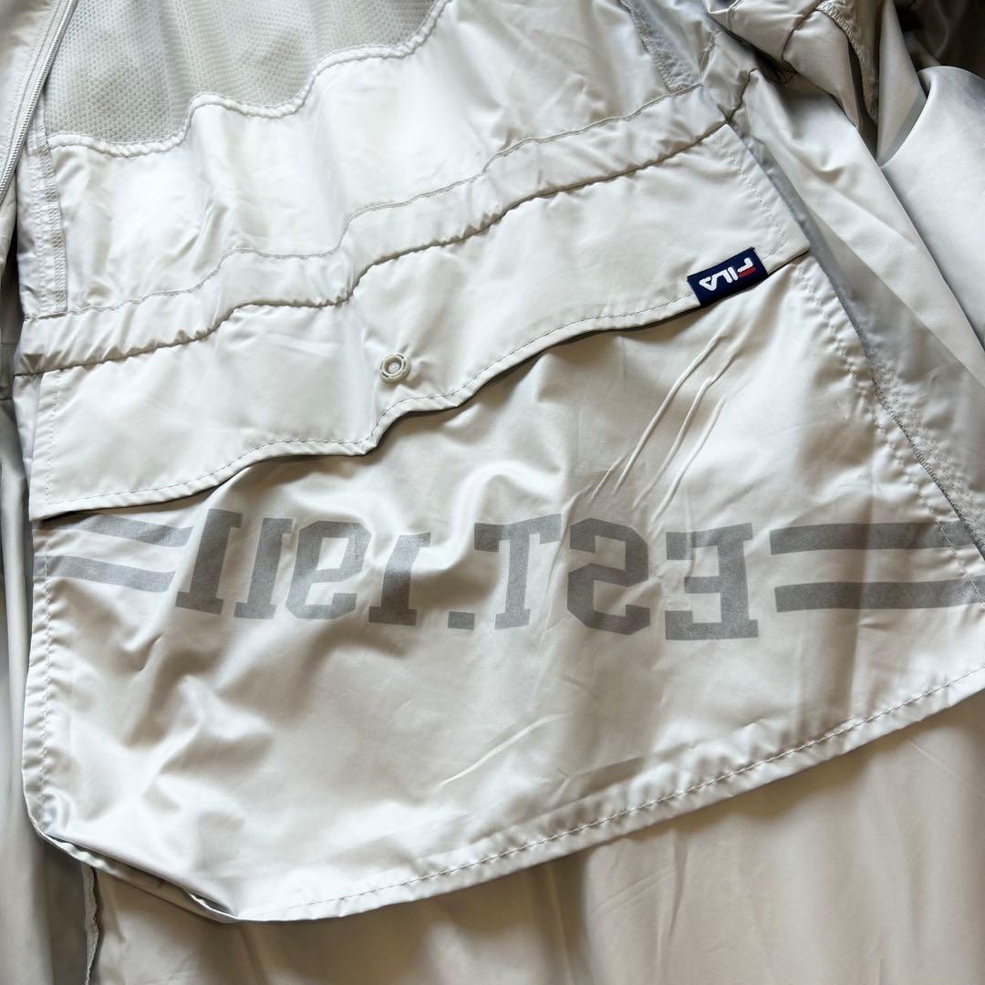 FILA GOLF レインコート 撥水 ポケッタブル ロングコート ゴルフ S