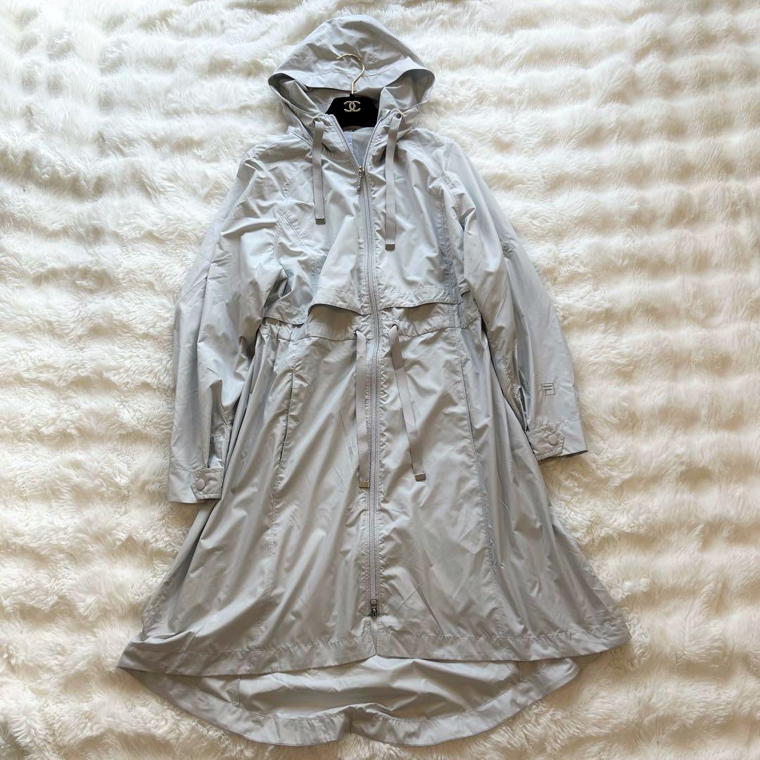 FILA GOLF レインコート 撥水 ポケッタブル ロングコート ゴルフ S