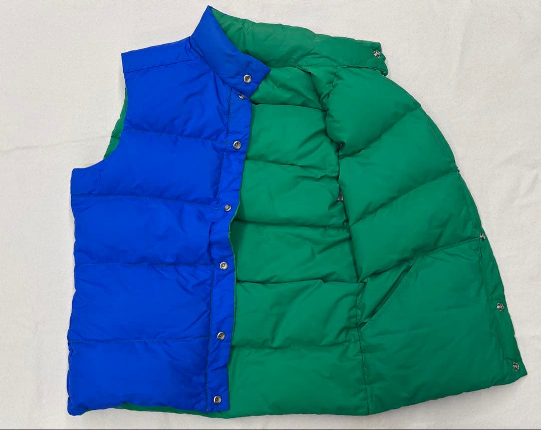80's USA製 GERRY リバーシブルダウンベスト vintage