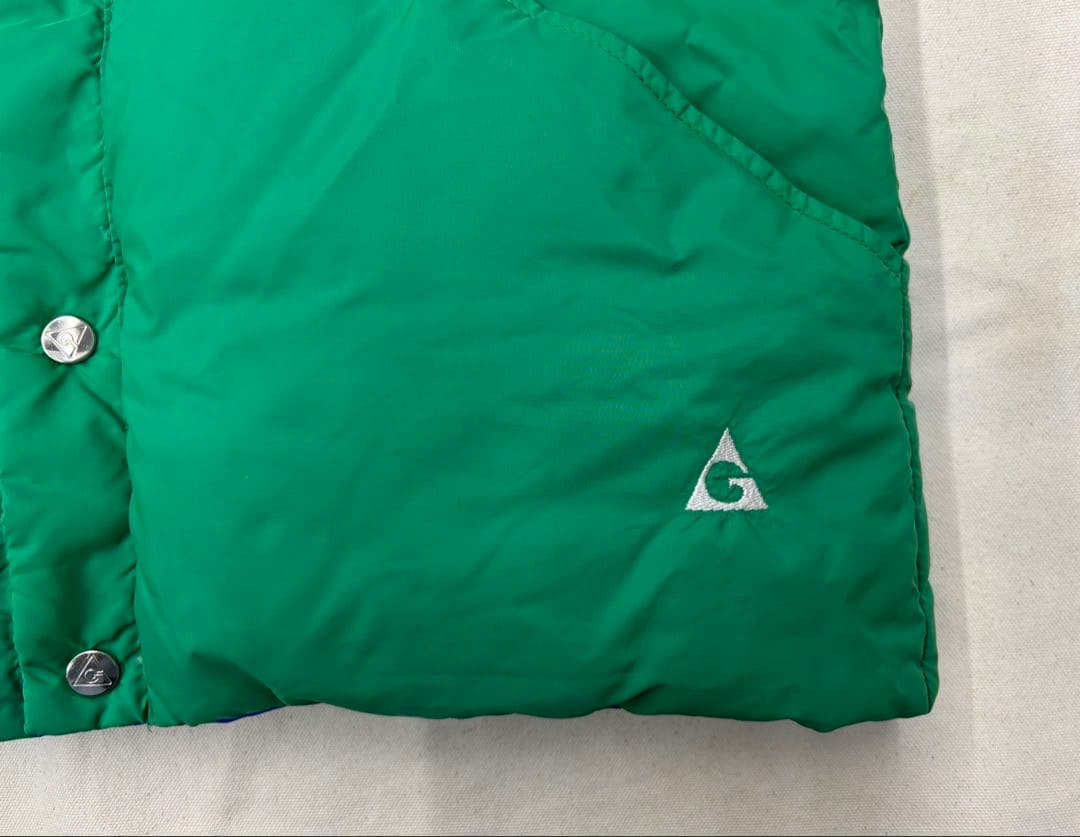 80's USA製 GERRY リバーシブルダウンベスト vintage