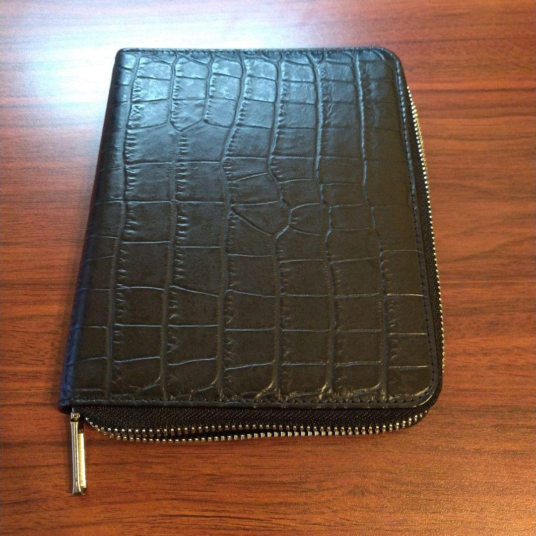 伊東屋　ロメオ　クロコ型押しコレクションペンケース（６本用）