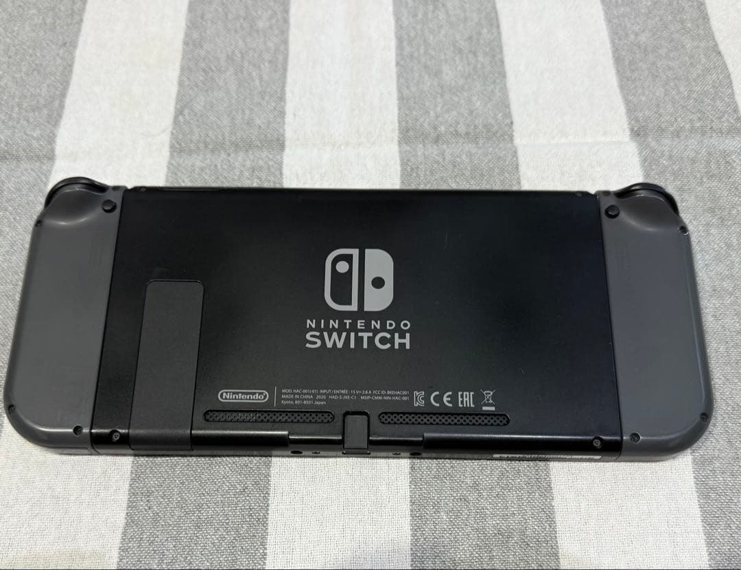 Nintendo Switch 本体 グレー　動作問題なし