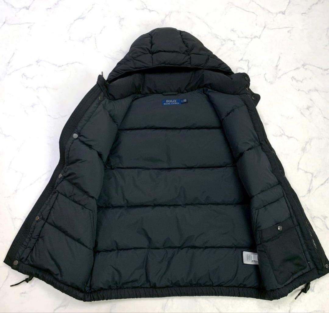 週末限定値下中⭐︎超美品⭐︎正規品⭐︎黒⭐︎ポロラルフローレン ダウン ベスト メンズS