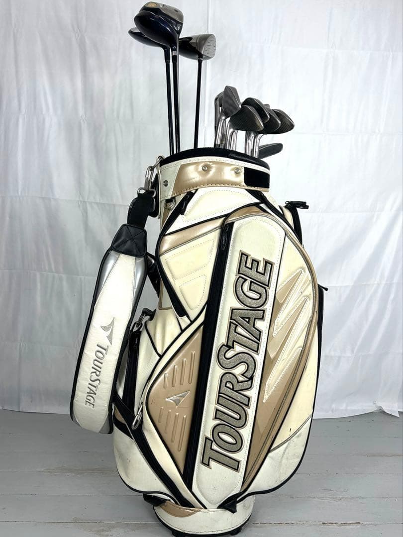 豪華! メンズゴルフクラブ 14本 フルセット ゴルフセット ツアーステージ