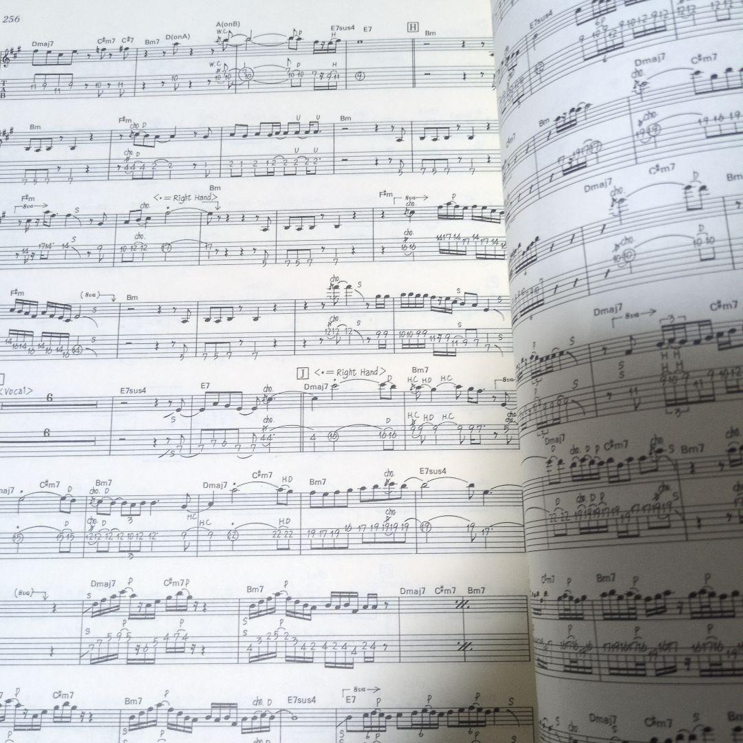 ＠舎人ライナー様　ALL OF TAKANAKA VOL.2 ギター楽譜