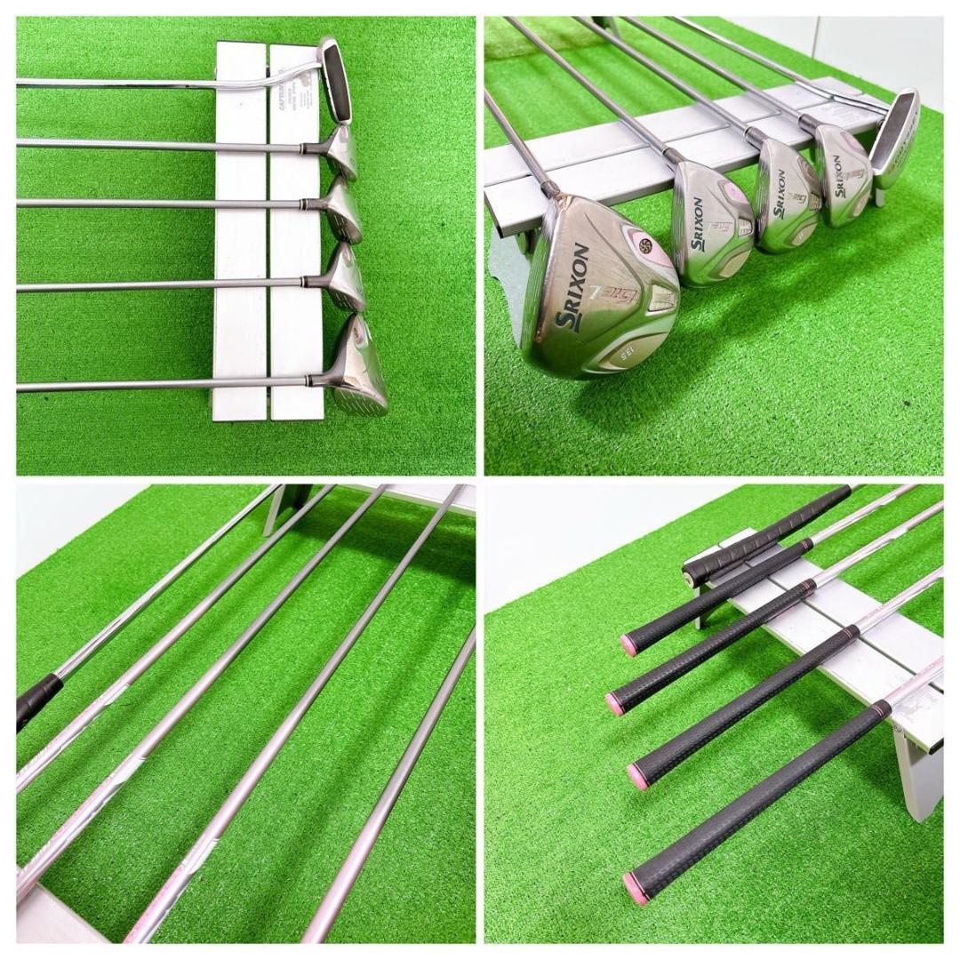 良品 スリクソン Gie-L レディース ゴルフ 11本セット L 初心者