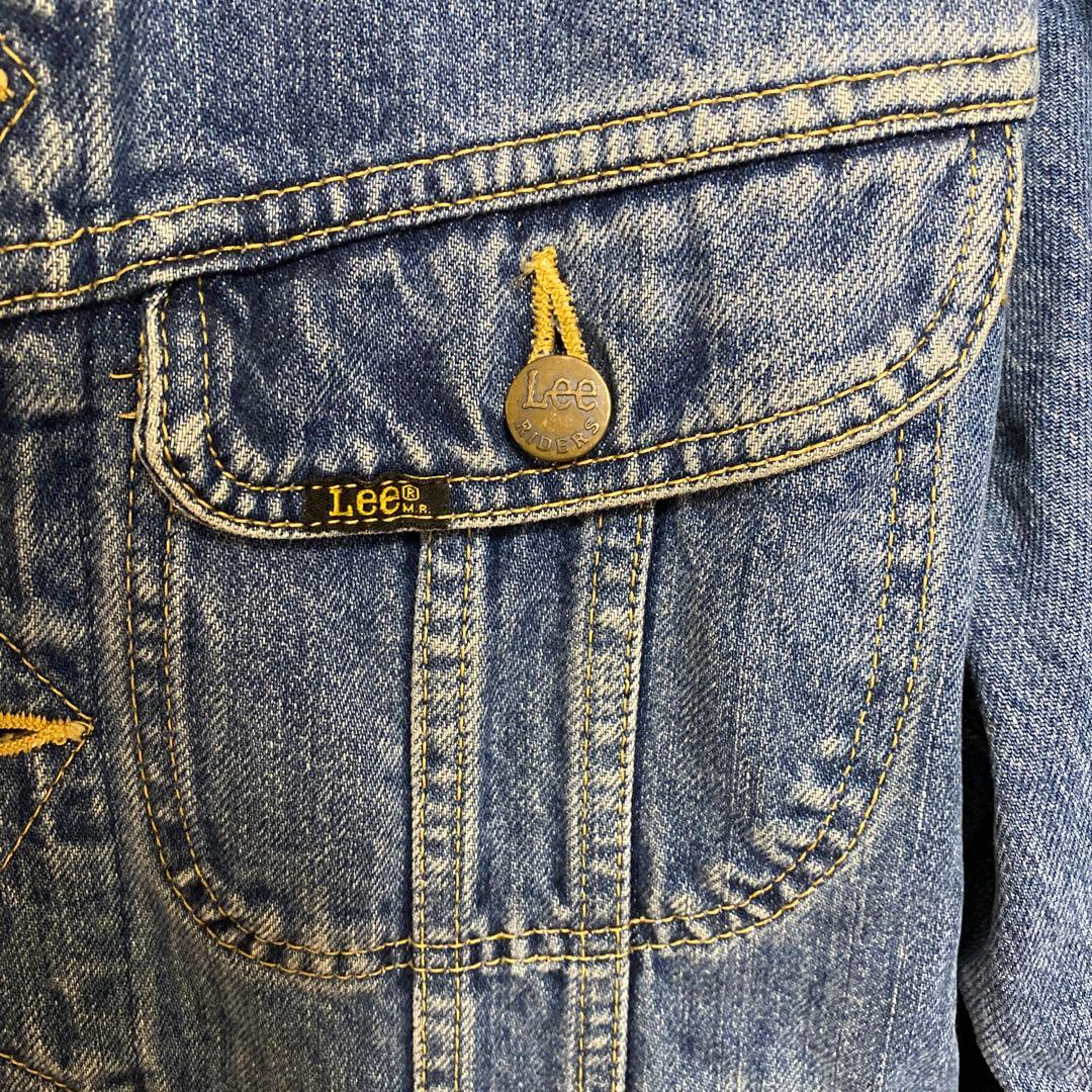 Lee Riders デニムジャケット ジージャン レトロ LARGE 中古