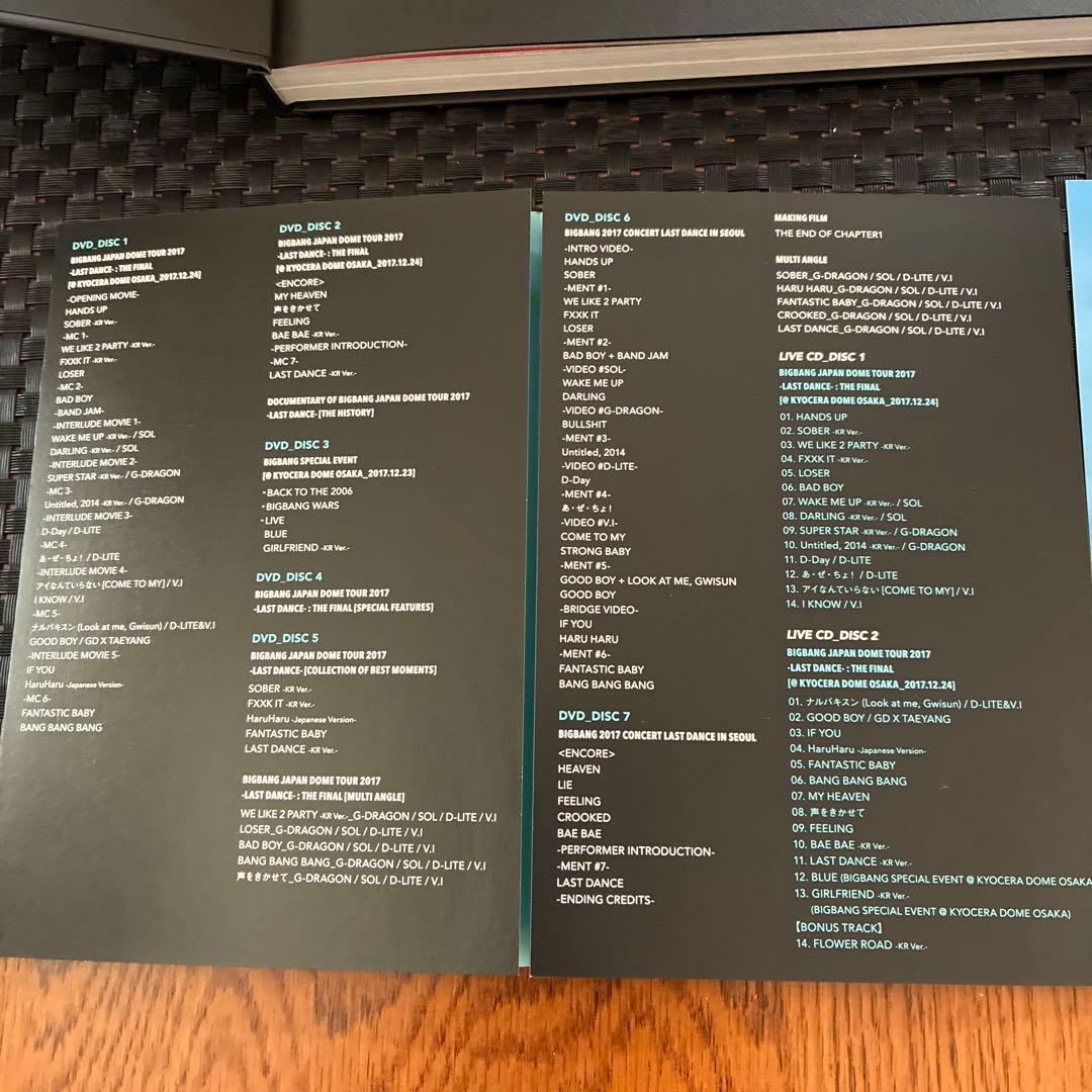 【美品❣️】BIGBANG 2017 TOUR LAST DANCE DVD