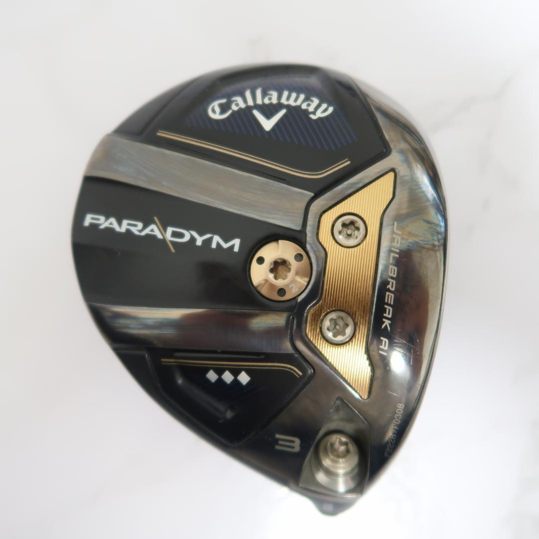 キャロウェイ パラダイム ◆◆◆ 3W 15度 ヘッドのみ ヘッドカバー付