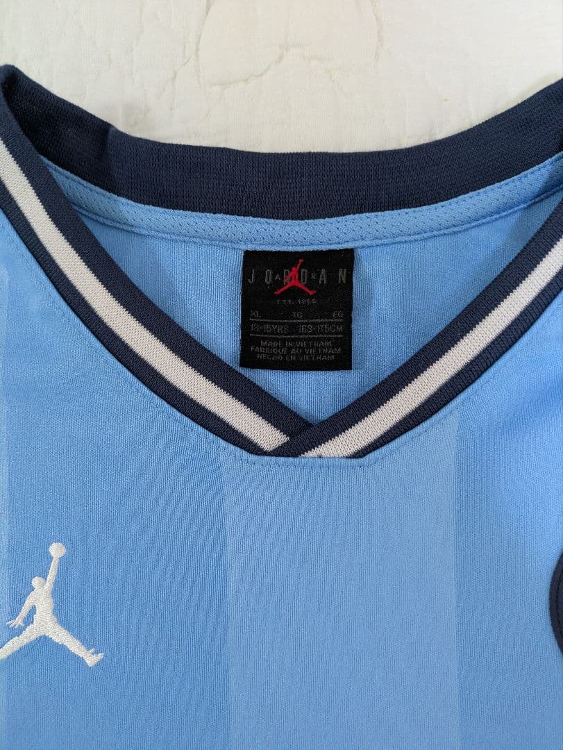 Jordan 水色 ユニフォーム 新品タグ付き　163-175