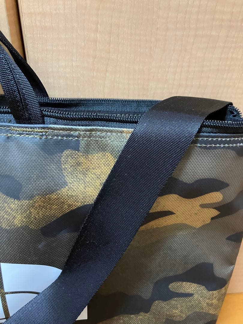 THE NORTH FACE 迷彩 ブラック トートバッグ