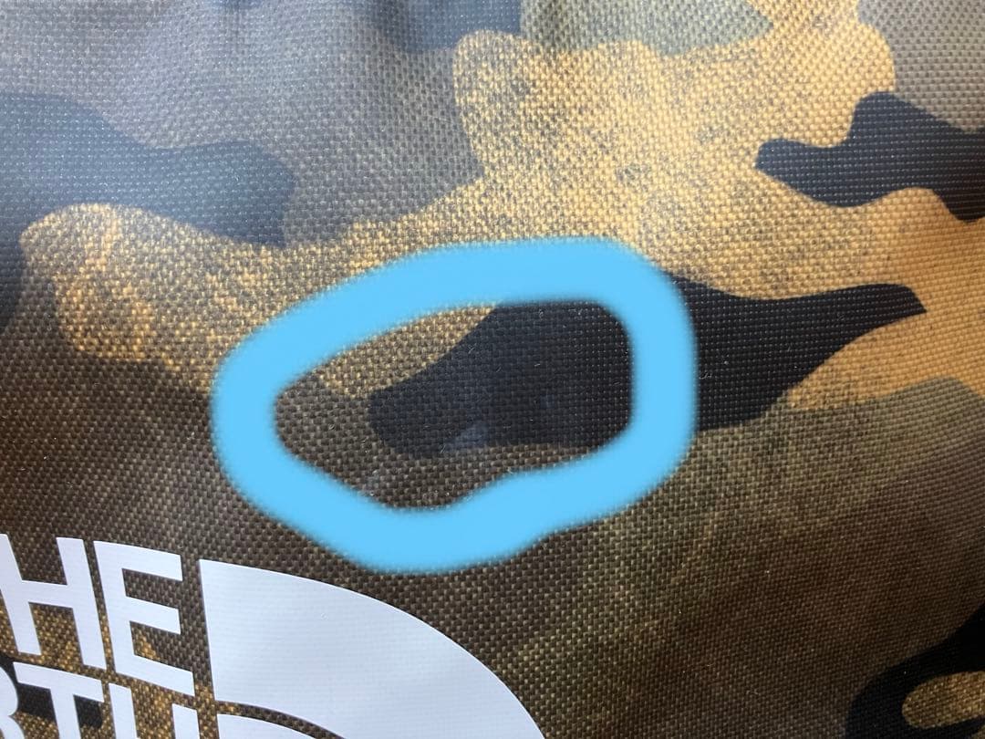 THE NORTH FACE 迷彩 ブラック トートバッグ