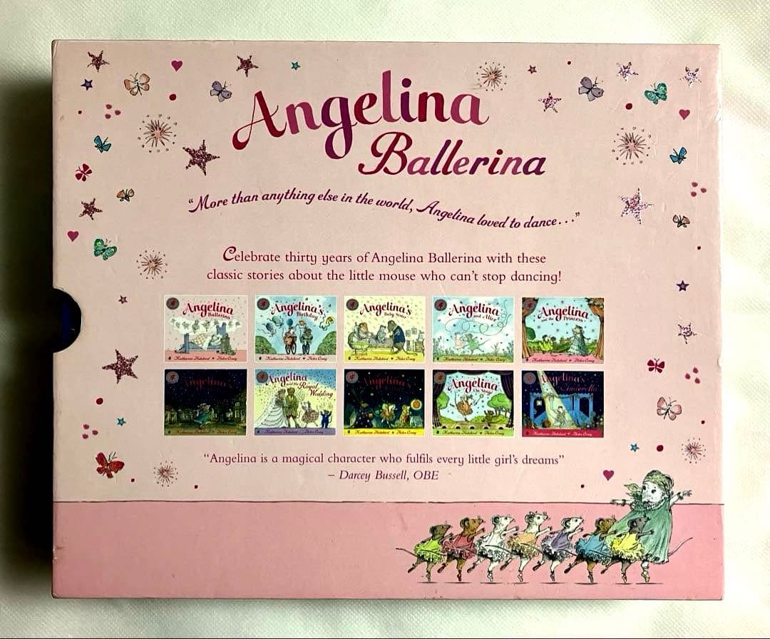 洋書 Angelina Ballerina 10 Books Box Set