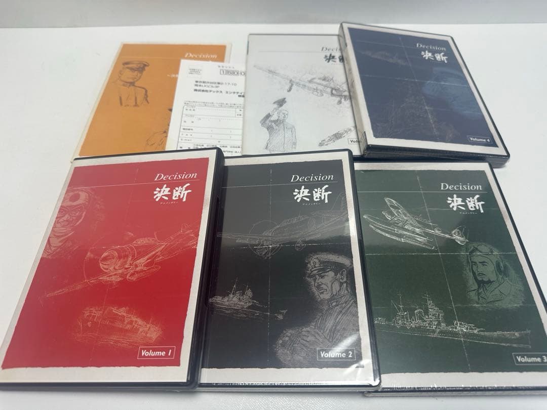 DVD-BOX アニメンタリー・決断 管理No.4