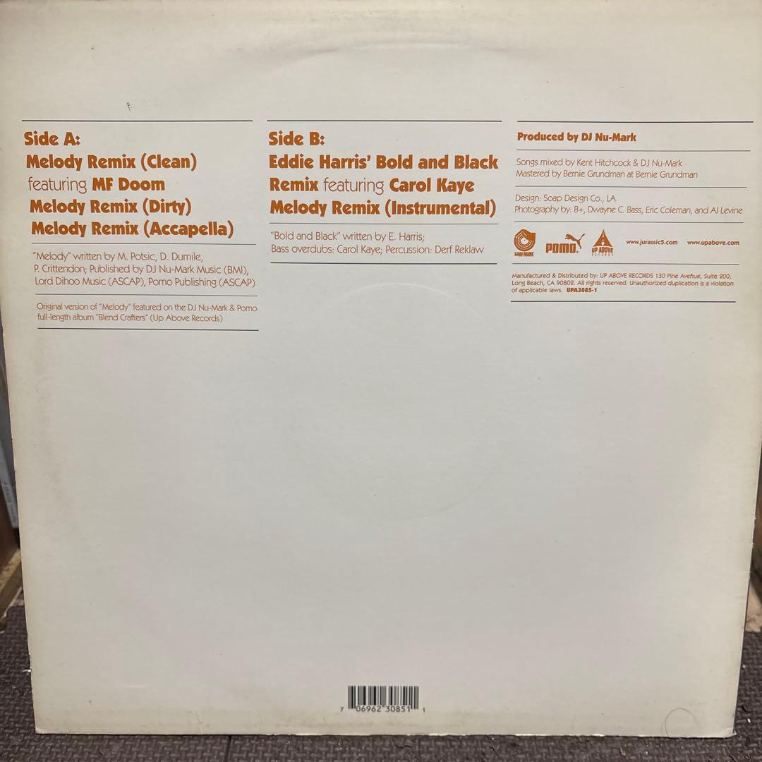 洋楽 DJ Nu-mark &Pomo ...MF DOOM/Blendcrafter