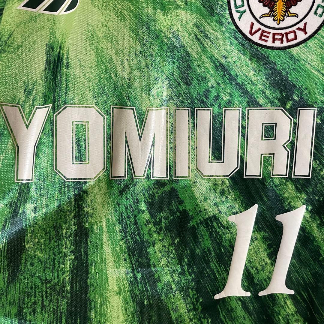【正規品】三浦知良 カズ　東京ヴェルディ 初期ホーム ユニフォーム O