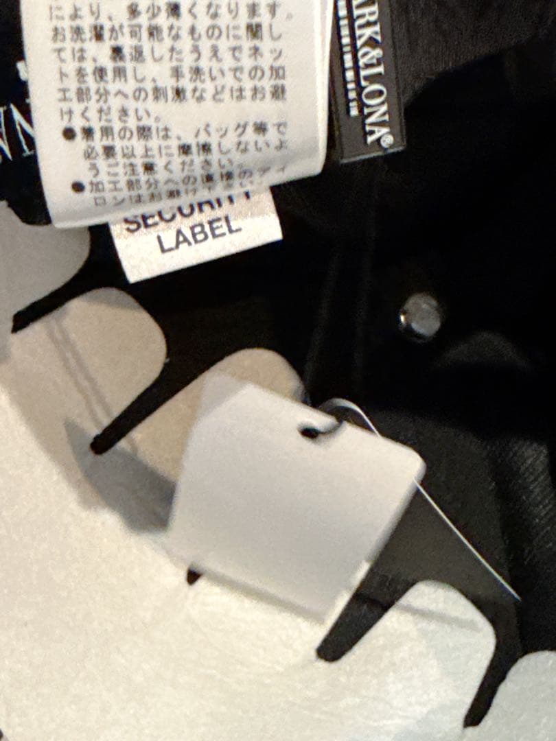 新品 ★ MARK&LONA キャップ 帽子 マーク&ロナ ブラック 正規品