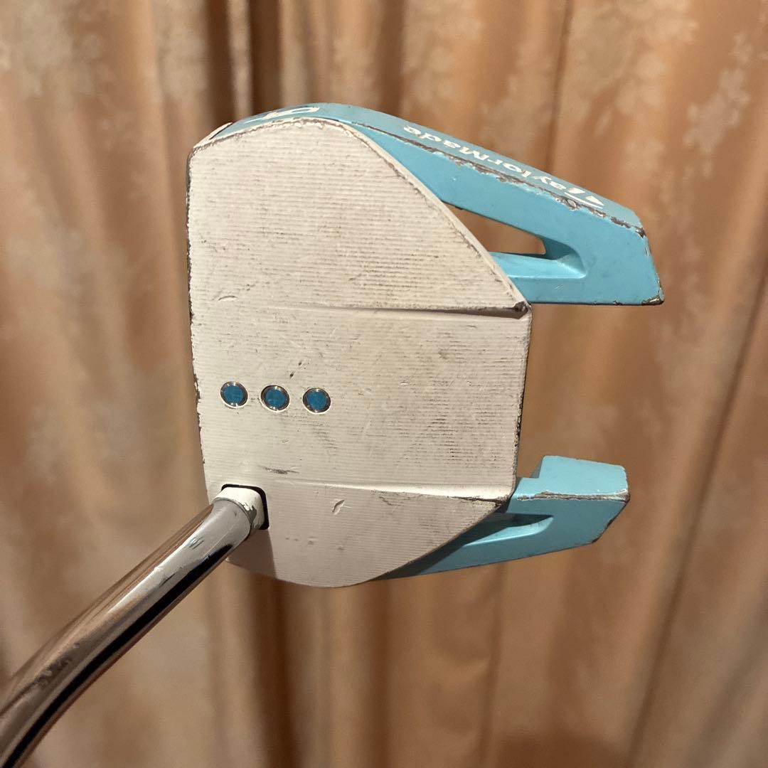 テイラーメイド　スパイダーG 水色 パター レディース