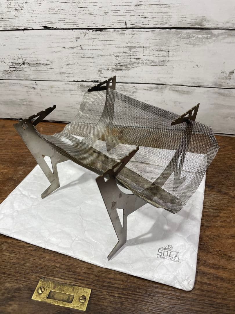 SOLA スーパーネイチャーストーブ 軽量 焚き火台 アウトドア キャンプ