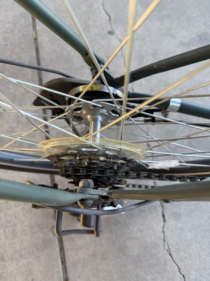 ボールドライン6段変速 シティサイクル ママチャリ 自転車　サイズ27.5