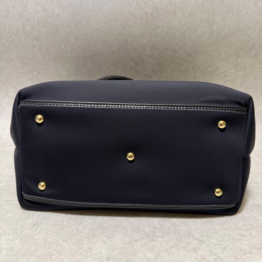 【mutaMARINE×bonfanti】希少　コラボ　ロープトートバッグ　ロゴ