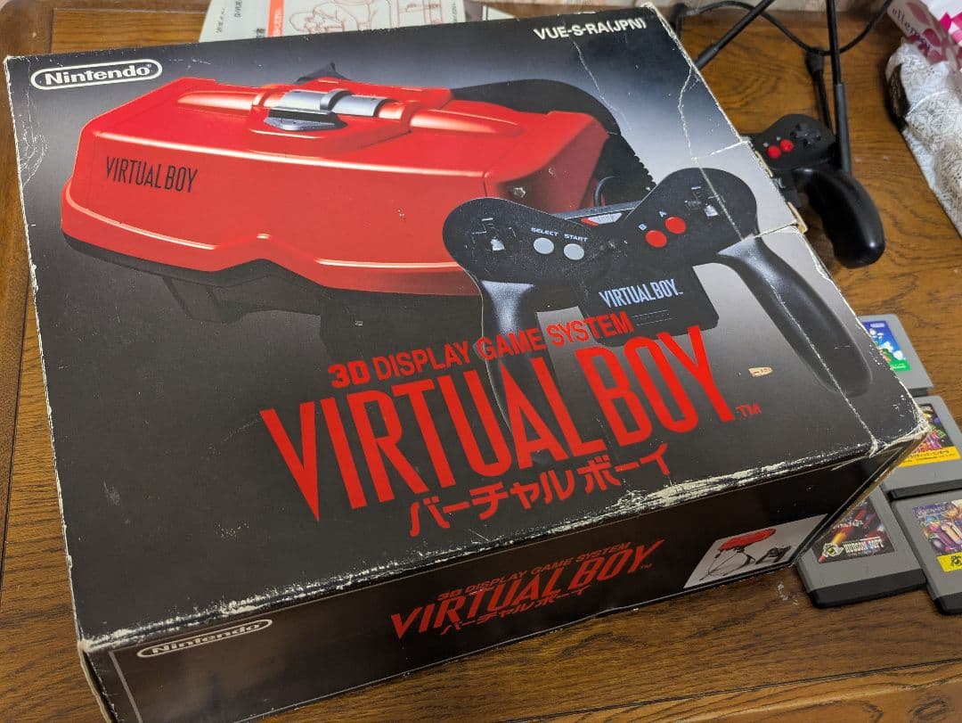 【ソフト動作確認】バーチャルボーイ+ソフトセット