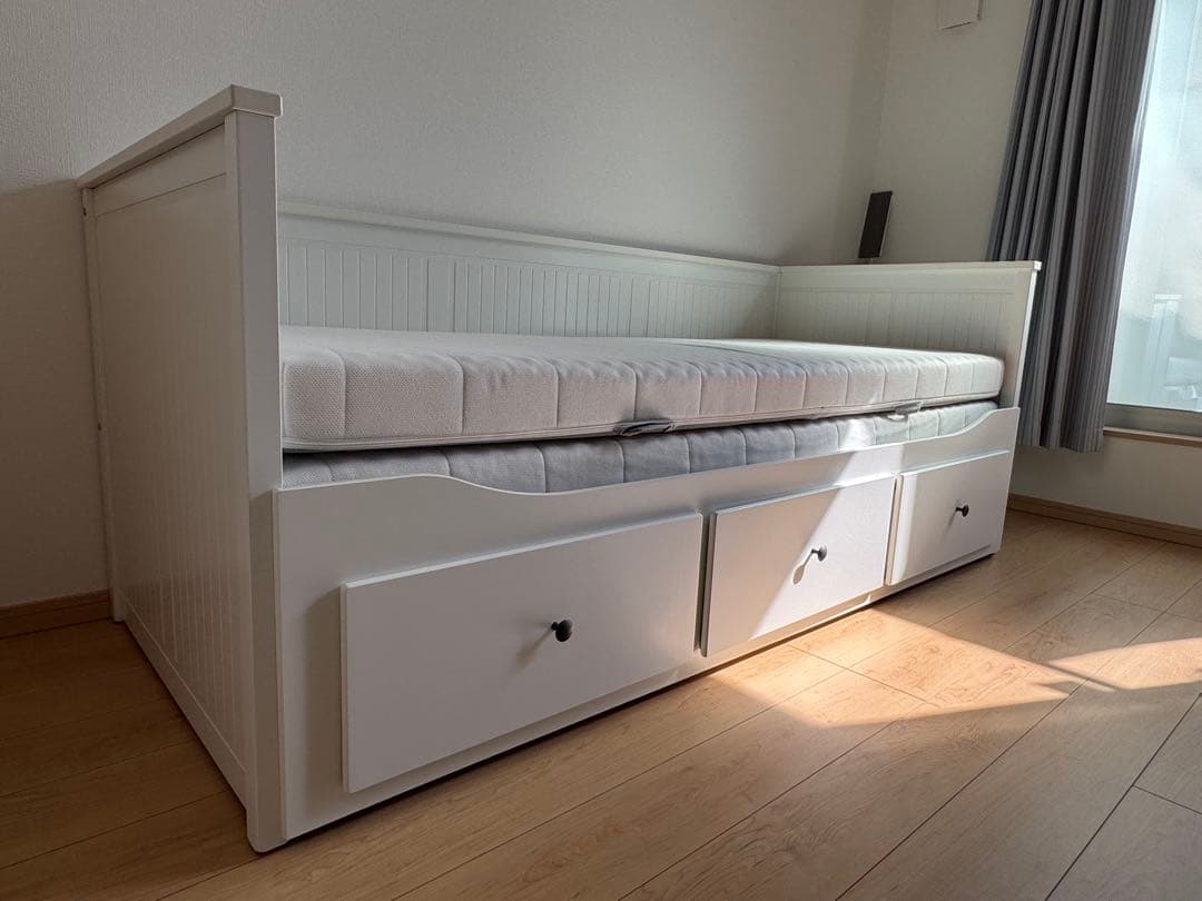 IKEA ヘムネス デイベッド　マットレス2枚付きHEMNES