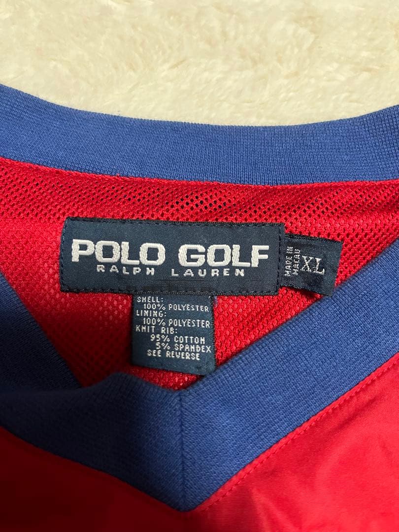 POLO GOLF ナイロン　プルオーバー　ビックサイズ