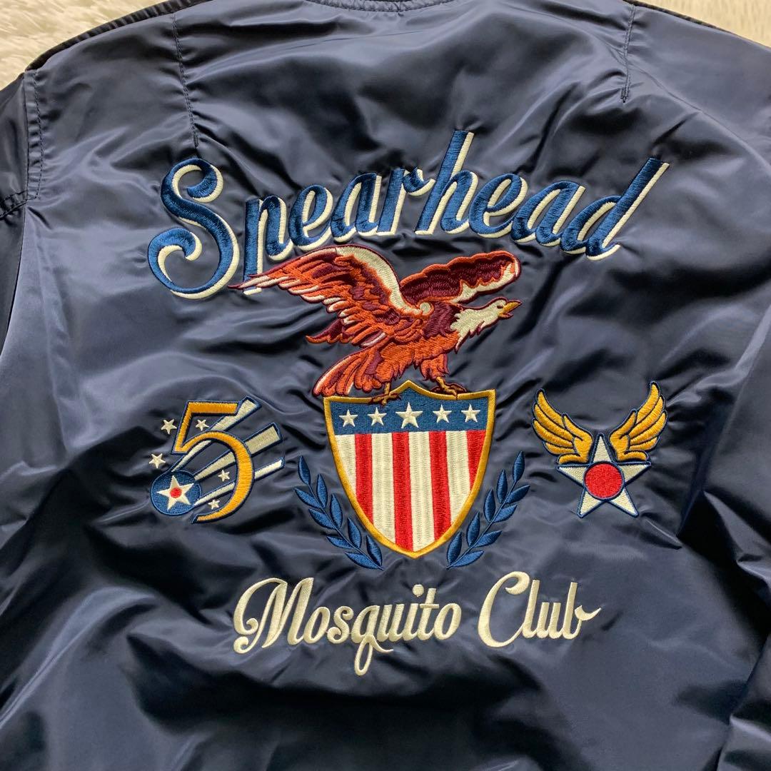 け*ん様 美品■アヴィレックス フライトジャケット L-2A ネイビー XL