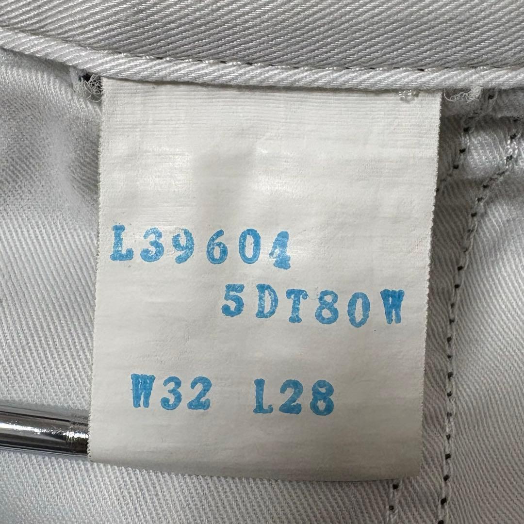 Lee デニムトラウザーパンツ ストライプ チノジーンズ ハウスマーク 黒