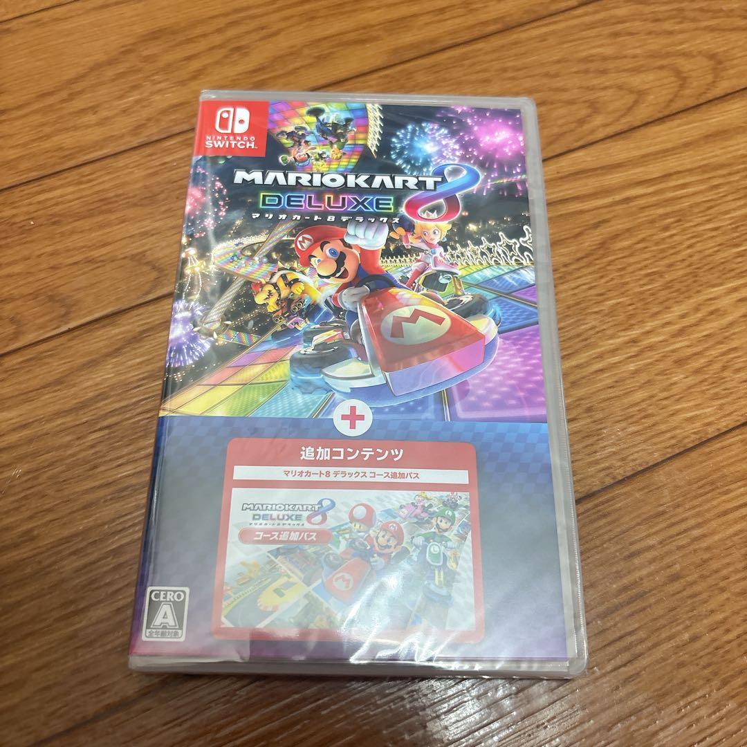 新品未開封 Switch マリオカート8 デラックス+コース追加パス 追加コース