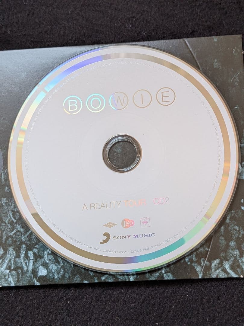 DAVID BOWIE デヴィッド・ボウイ　A REALITY TOUR ツアー